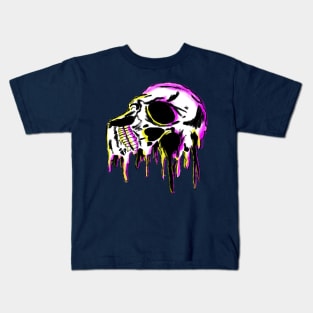 Melting Skull Kids T-Shirt